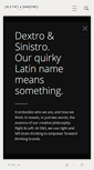 Mobile Screenshot of dextrosinistro.com